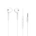 Гарнитура "3,5 мм" Jack Hoco M55 (вкладыши) Белый