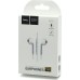 Гарнитура "3,5 мм" Jack Hoco M55 (вкладыши) Белый