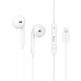Гарнитура Lightning Hoco L7 Plus (вкладыши) Белый