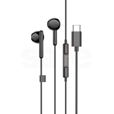 Гарнитура Type-C Hoco M93 (вкладыши) Черный