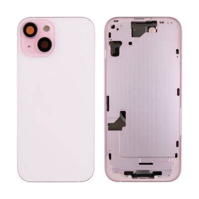Корпус для Apple iPhone 15 (1 Sim) Розовый - Премиум