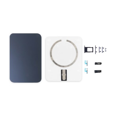 Корпус для Apple iPhone 17 Pro (1 Sim) Синий - Премиум
