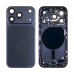 Корпус для Apple iPhone 17 Pro (1 Sim) Синий - Премиум Корпус для Apple iPhone 17 Pro (1 Sim) Синий - Премиум