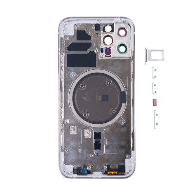 Корпус для Apple iPhone 12 Pro (1 Sim) Белый - Премиум