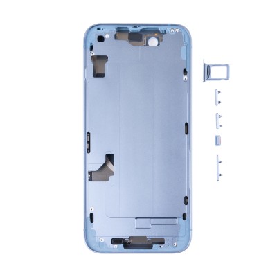 Корпус для Apple iPhone 14 (1 Sim) Синий - Премиум