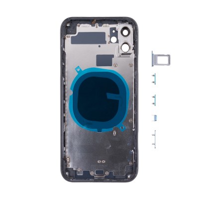 Корпус для Apple iPhone 11 (1 Sim) Черный