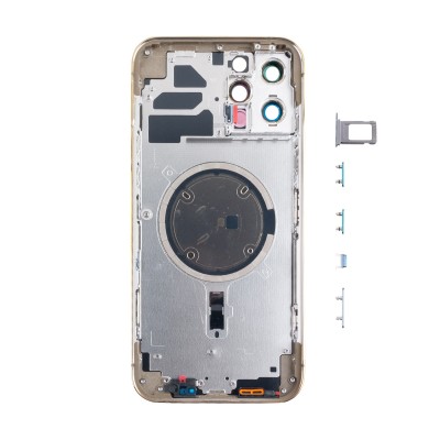 Корпус для Apple iPhone 12 Pro Max (1 Sim) Золото - Премиум