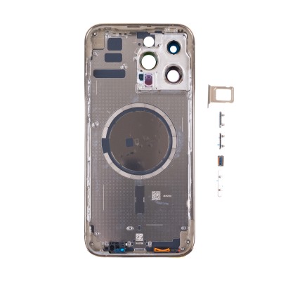 Корпус для Apple iPhone 14 Pro Max (1 Sim) Золото - Премиум