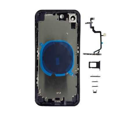 Корпус для Apple iPhone Xr в стиле iPhone 16 Pro Черный