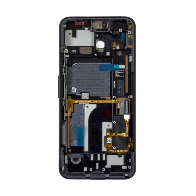 Дисплей для Google Pixel 4 G020I модуль с рамкой Черный - OR