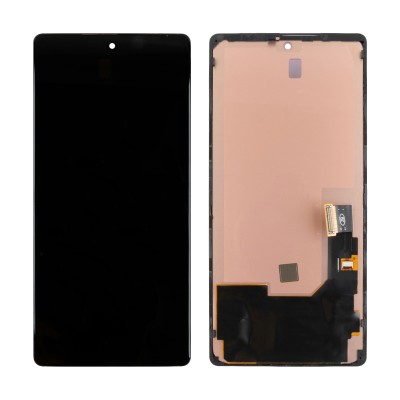 Дисплей для Google Pixel 6 (G9S9B) в сборе с тачскрином Черный - (Soft OLED)