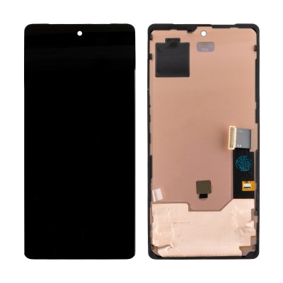 Дисплей для Google Pixel 7 (GVU6C) в сборе с тачскрином Черный - (Soft OLED)