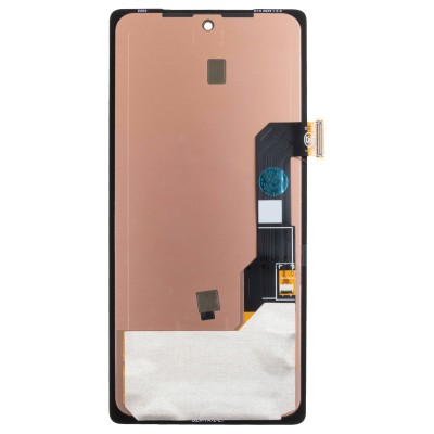 Дисплей для Google Pixel 7a (GHL1X) в сборе с тачскрином Черный - (Soft OLED)