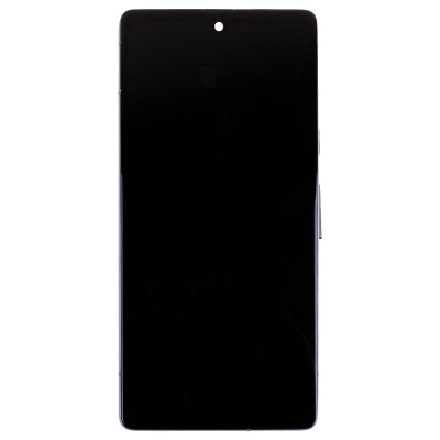 Дисплей для Google Pixel 7a (GHL1X) модуль с рамкой Черный - (OLED)