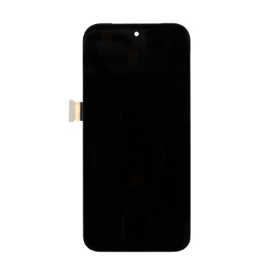 Дисплей для Google Pixel 8a (G6GPR) в сборе с тачскрином Черный - (Soft OLED)