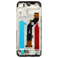 Дисплей для Infinix Hot 20i (X665E) модуль с рамкой Черный - OR