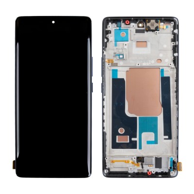 Дисплей для Infinix X6850 модуль с рамкой Черный - OR Дисплей для Infinix X6850 модуль с рамкой Черный - OR