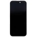 Дисплей для Apple iPhone 15 (A3090) в сборе с тачскрином Черный - DD (Soft OLED, Full HD) (площадка под IC)