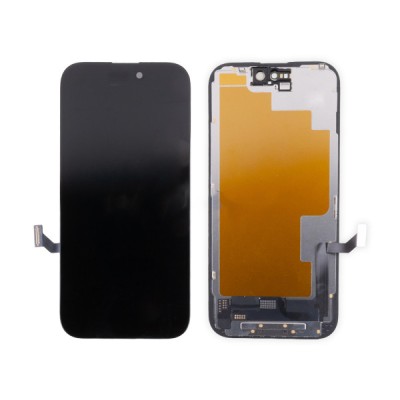 Дисплей для Apple iPhone 15 с тачскрином Черный - (Hard OLED) (площадка под IC)