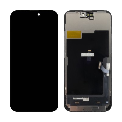 Дисплей для Apple iPhone 15 Plus (A3094) в сборе с тачскрином Черный - (In-Cell, HD COG, 350 Кд/м²) (площадка под IC) Стандарт