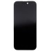 Дисплей для Apple iPhone 15 Pro (A3102) в сборе с тачскрином Черный - DD (Soft OLED, Full HD, 120 Гц) (площадка под IC)