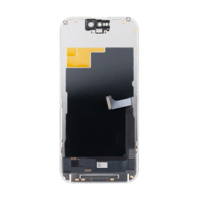 Дисплей для iPhone 15 Pro в сборе с тачскрином Черный - (Hard OLED) (площадка под IC)