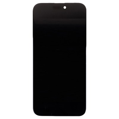 Дисплей для Apple iPhone 15 Pro Max (A3106) в сборе с тачскрином Черный - DD (Soft OLED, Full HD, 120 Гц) (с верификацией = с привязкой без ошибки)