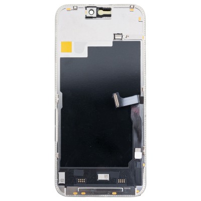 Дисплей для Apple iPhone 15 Pro Max (A3106) в сборе с тачскрином Черный - DD (Soft OLED, Full HD, 120 Гц) (площадка под IC)