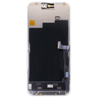 Дисплей для Apple iPhone 15 Pro Max (A3106) в сборе с тачскрином Черный - (Hard OLED) Стандарт (площадка под IC)