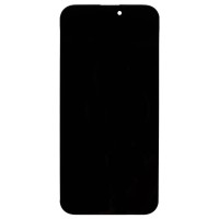 Дисплей для Apple iPhone 15 Pro Max (A3106) в сборе с тачскрином Черный - JCID (Hard OLED, Full HD, 120 Гц) (с верификацией = с привязкой без ошибки)