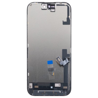 Дисплей для Apple iPhone 16 (A3287) в сборе с тачскрином Черный - DD (Soft OLED, Full HD) (площадка под IC)