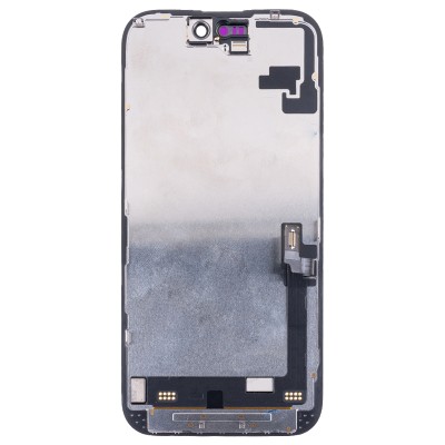 Дисплей для iPhone 16 с тачскрином Черный - (Soft OLED) (площадка под IC)