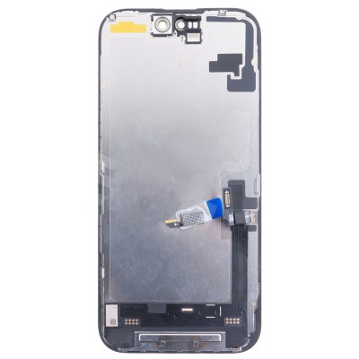 Дисплей для Apple iPhone 16 Pro (A3293) в сборе с тачскрином Черный - (Soft OLED, Full HD, 120 Гц) (с верификацией = с привязкой без ошибки)