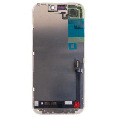 Дисплей для Apple iPhone 17 (A3520) в сборе с тачскрином Черный - OR (SP) (с верификацией “Новая запчасть”)