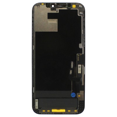 Дисплей для Apple iPhone 12 (A2403) в сборе с тачскрином Черный - JCID (Hard OLED, Full HD) (с верификацией = с привязкой без ошибки)