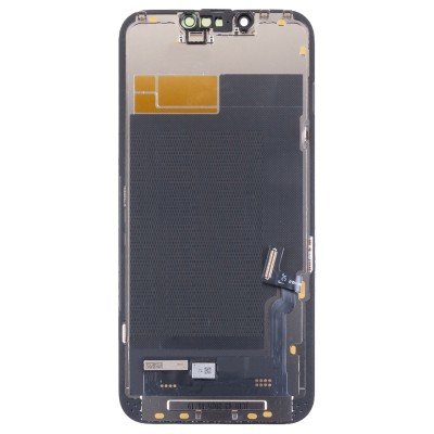 Дисплей для Apple iPhone 13 (A2635) в сборе с тачскрином Черный - DD (Soft OLED, Full HD) (площадка под IC)