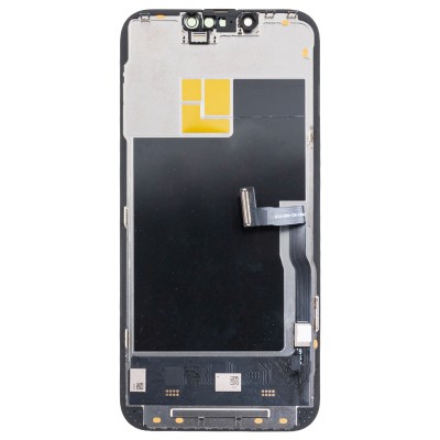 Дисплей для iPhone 13 Pro A2640 в сборе с тачскрином Черный - (Soft OLED, Full HD, 120 Гц) (с верификацией)