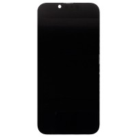 Дисплей для Apple iPhone 14 (A2883) в сборе с тачскрином Черный - JCID (Soft OLED, Full HD) (с верификацией = с привязкой без ошибки)