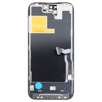 Дисплей для Apple iPhone 14 Pro (A2891) в сборе с тачскрином Черный - DD (Soft OLED, Full HD, 120 Гц) (площадка под IC)
