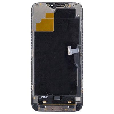 Дисплей для Apple iPhone 12 Pro Max (A2411) в сборе с тачскрином Черный - DD (Soft OLED, Full HD) (с верификацией = с привязкой без ошибки)