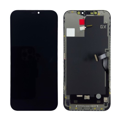 Дисплей для Apple iPhone 12 Pro Max с тачскрином Черный GX (площадка под IC)