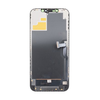 Дисплей для iPhone 12 Pro Max A2411 в сборе с тачскрином Черный - (Hard OLED, Full HD) (с верификацией)
