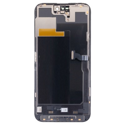 Дисплей для Apple iPhone 14 Pro Max (A2895) в сборе с тачскрином Черный - DD (Soft OLED, Full HD, 120 Гц) (площадка под IC)