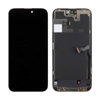 Дисплей для Apple iPhone 14 Pro Max (A2895) в сборе с тачскрином Черный - GX (Hard OLED) (площадка под IC)