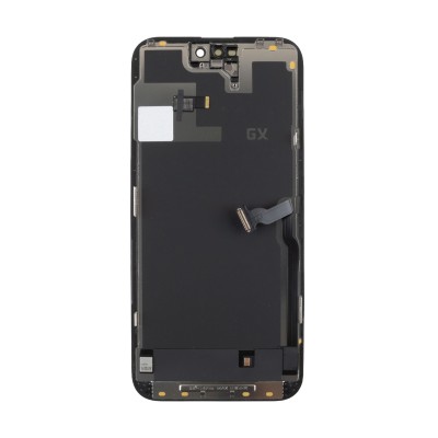 Дисплей для Apple iPhone 14 Pro Max (A2895) в сборе с тачскрином Черный - GX (Hard OLED) (площадка под IC)
