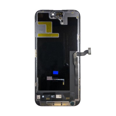 Дисплей для Apple iPhone 14 Pro Max (A2895) в сборе с тачскрином Черный - (Hard OLED) Стандарт (площадка под IC)