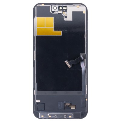 Дисплей для iPhone 14 Pro Max с тачскрином Черный - (Hard OLED) (площадка под IC)