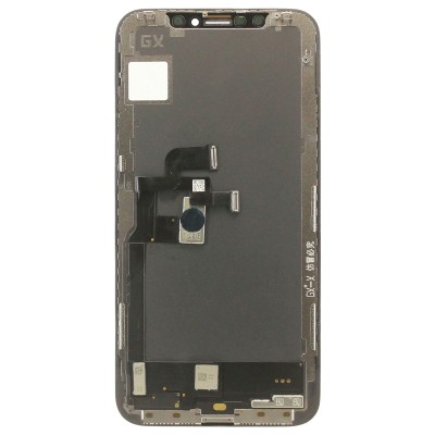 Дисплей для Apple iPhone X (A1901) в сборе с тачскрином Черный - DD (Hard OLED, Full HD)