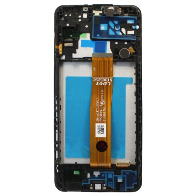 Дисплей для Samsung A047F Galaxy A04s модуль Черный - OR Ref. (SP)