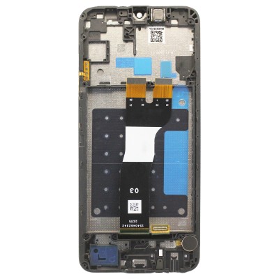 Дисплей для Samsung A057F Galaxy A05s модуль c рамкой Черный - OR Ref. (SP)